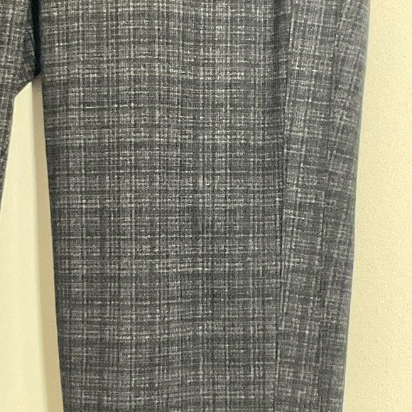Democracy High Rise Pants Womens Size Medium Plaid Black Gray - Picture 5 of 12